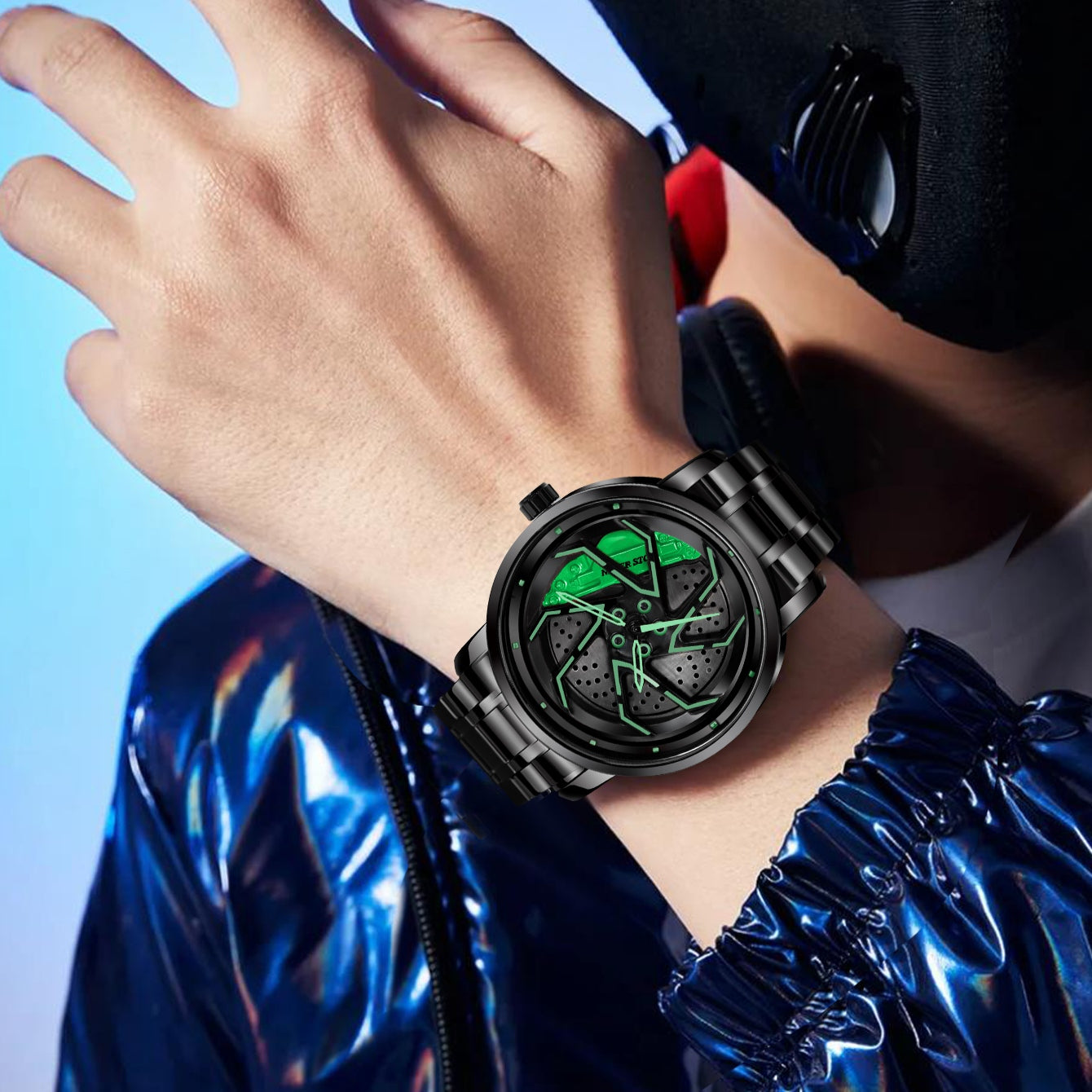 RELOJ GIRATORIO RIN DE AUTO