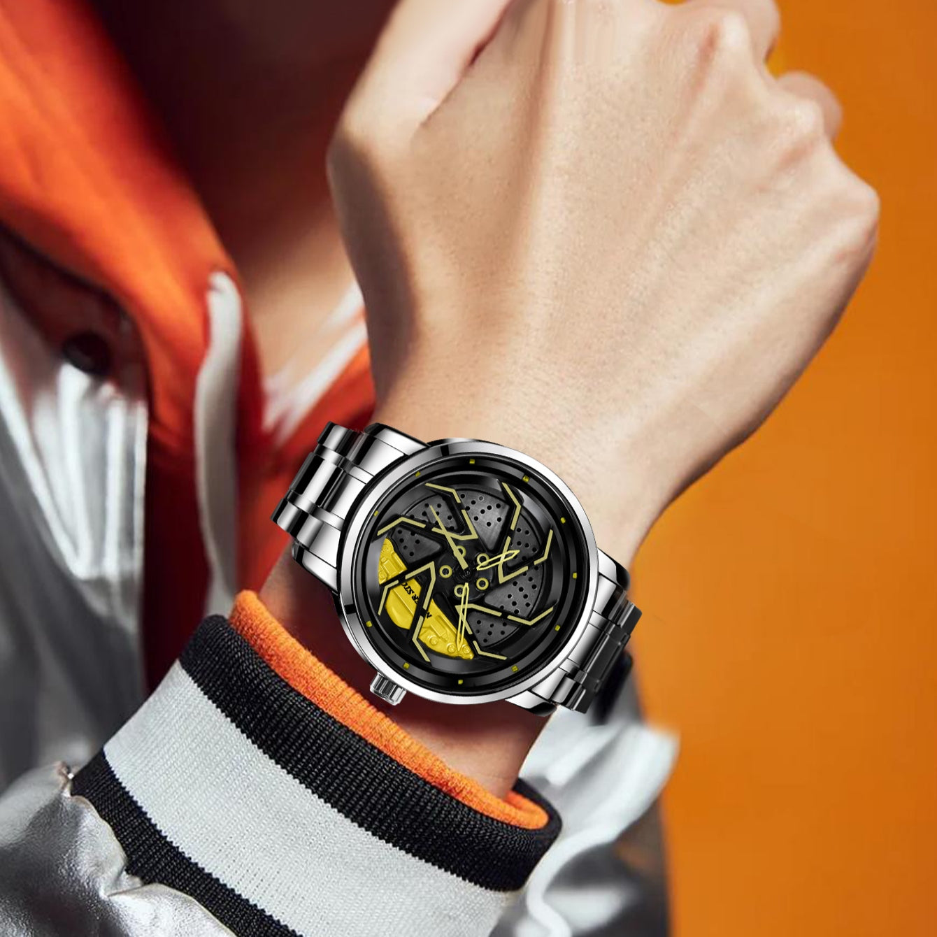 RELOJ GIRATORIO RIN DE AUTO