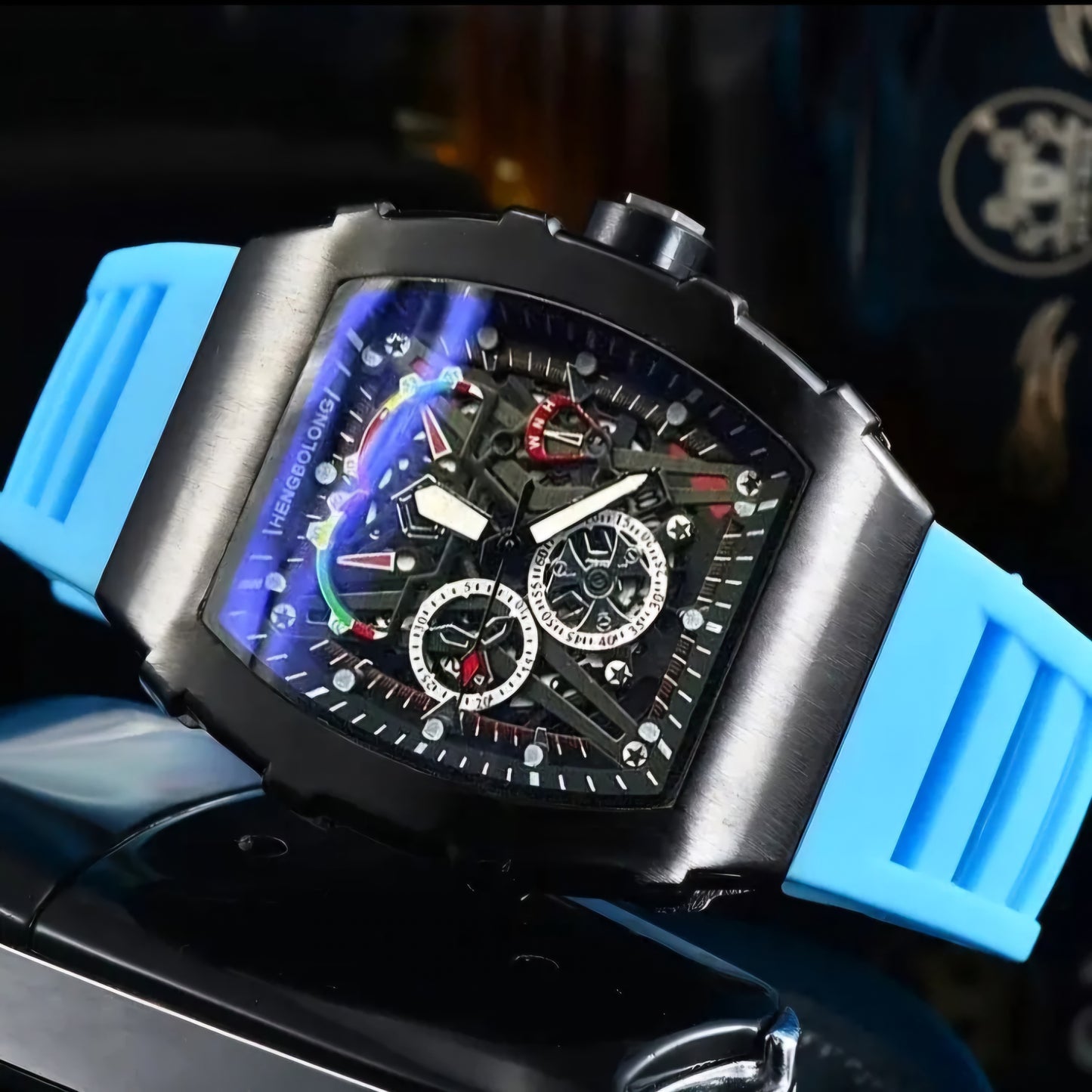SET RELOJ DE CUARZO + ACCESORIOS
