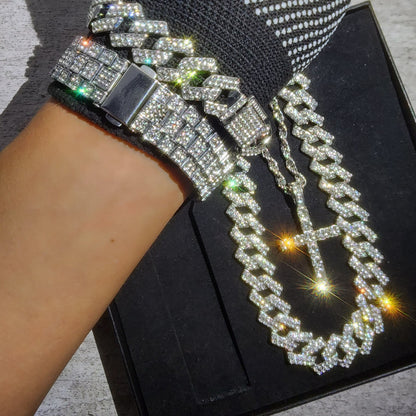 SET DE RELOJ BLANCO DE 4 PIEZAS